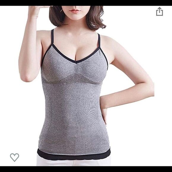 Shelf bra top with removable padding size S - Picture 2 of 3